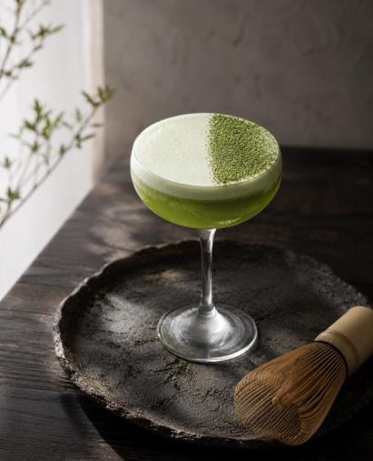 Rikyu Sour, plated.